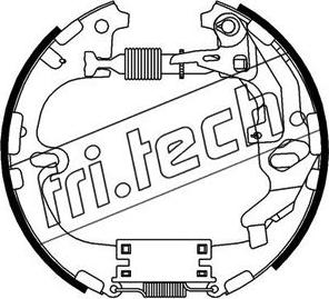 Fri.Tech. 16331 - Komplet kočnica, bubanj kočnice www.molydon.hr