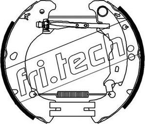 Fri.Tech. 16376 - Komplet kočnica, bubanj kočnice www.molydon.hr