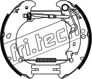 Fri.Tech. 16378 - Komplet kočnica, bubanj kočnice www.molydon.hr