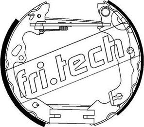 Fri.Tech. 16296 - Komplet kočnica, bubanj kočnice www.molydon.hr