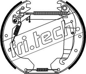 Fri.Tech. 16245 - Komplet kočnica, bubanj kočnice www.molydon.hr