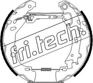 Fri.Tech. 16259 - Komplet kočnica, bubanj kočnice www.molydon.hr