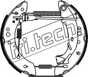 Fri.Tech. 16260 - Komplet kočnica, bubanj kočnice www.molydon.hr