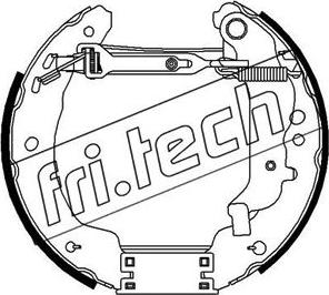 Fri.Tech. 16284 - Komplet kočnica, bubanj kočnice www.molydon.hr