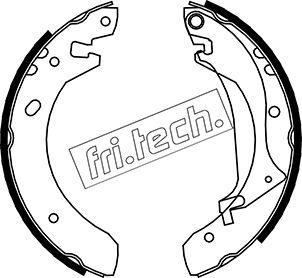 Fri.Tech. 1092.306 - Komplet kočnica, bubanj kočnice www.molydon.hr