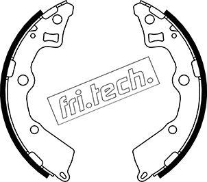 Fri.Tech. 1049.164 - Komplet kočnica, bubanj kočnice www.molydon.hr