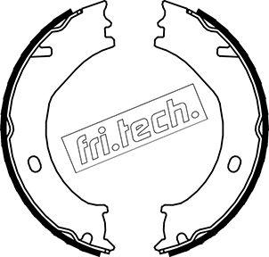 Fri.Tech. 1045.001 - Komplet kočionih obloga, rucna kočnica www.molydon.hr