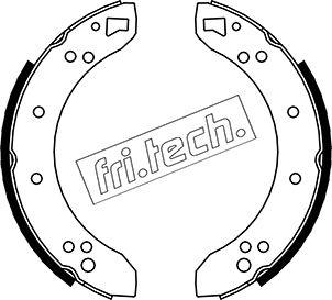 Fri.Tech. 1040.087 - Komplet kočnica, bubanj kočnice www.molydon.hr