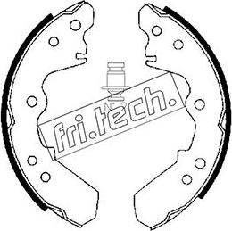 Fri.Tech. 1047.358 - Komplet kočnica, bubanj kočnice www.molydon.hr