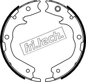 Fri.Tech. 1047.378 - Komplet kočionih obloga, rucna kočnica www.molydon.hr