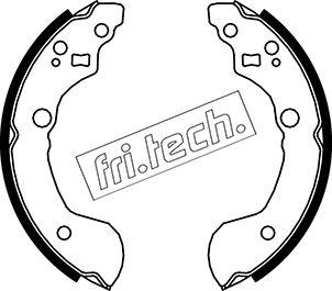 Fri.Tech. 1067.187 - Komplet kočnica, bubanj kočnice www.molydon.hr