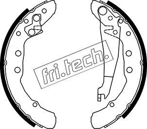 Fri.Tech. 1016.021 - Komplet kočnica, bubanj kočnice www.molydon.hr