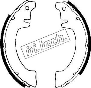 Fri.Tech. 1088.187 - Komplet kočnica, bubanj kočnice www.molydon.hr