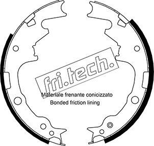 Fri.Tech. 1088.232 - Komplet kočnica, bubanj kočnice www.molydon.hr