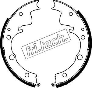 Fri.Tech. 1034.087 - Komplet kočnica, bubanj kočnice www.molydon.hr