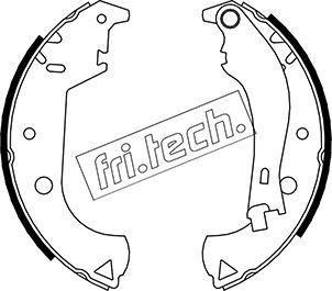 Fri.Tech. 1034.105Y - Komplet kočnica, bubanj kočnice www.molydon.hr