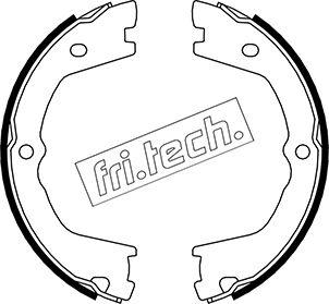 Fri.Tech. 1034.110 - Komplet kočionih obloga, rucna kočnica www.molydon.hr