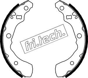 Fri.Tech. 1026.349 - Komplet kočnica, bubanj kočnice www.molydon.hr