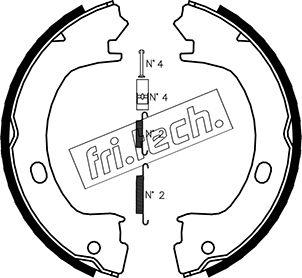 Fri.Tech. 1023.006K - Komplet kočionih obloga, rucna kočnica www.molydon.hr