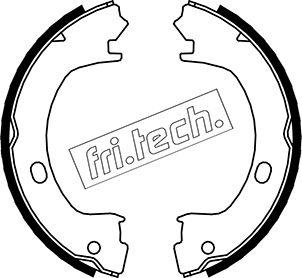 Fri.Tech. 1023.006 - Komplet kočionih obloga, rucna kočnica www.molydon.hr