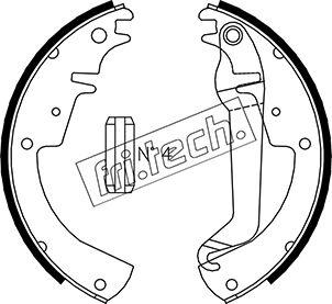 Fri.Tech. 1073.174 - Komplet kočnica, bubanj kočnice www.molydon.hr