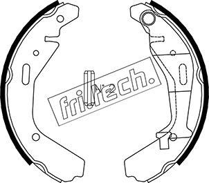 Fri.Tech. 1073.176 - Komplet kočnica, bubanj kočnice www.molydon.hr