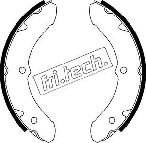 Fri.Tech. 1115.242 - Komplet kočnica, bubanj kočnice www.molydon.hr