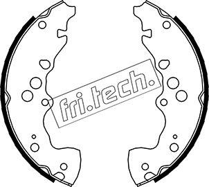 Fri.Tech. 1111.249 - Komplet kočnica, bubanj kočnice www.molydon.hr