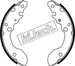 Fri.Tech. 1111.244 - Komplet kočnica, bubanj kočnice www.molydon.hr