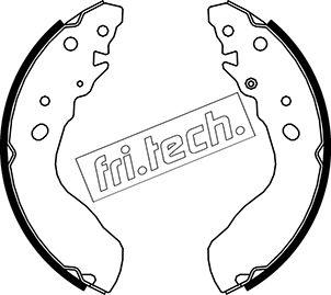 Fri.Tech. 1111.245 - Komplet kočnica, bubanj kočnice www.molydon.hr