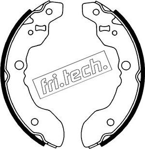 Fri.Tech. 1111.241 - Komplet kočnica, bubanj kočnice www.molydon.hr