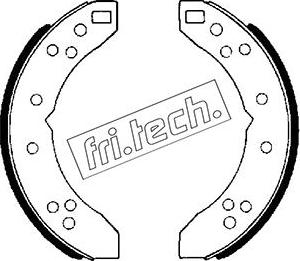 Fri.Tech. 1118.233 - Komplet kočnica, bubanj kočnice www.molydon.hr