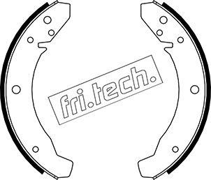 Fri.Tech. 1124.250 - Komplet kočnica, bubanj kočnice www.molydon.hr