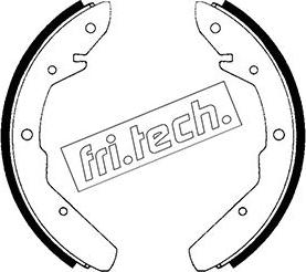 Fri.Tech. 1124.260 - Komplet kočnica, bubanj kočnice www.molydon.hr