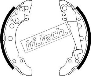 Fri.Tech. 1124.288 - Komplet kočnica, bubanj kočnice www.molydon.hr