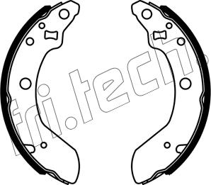 Fri.Tech. 1253.732 - Komplet kočnica, bubanj kočnice www.molydon.hr