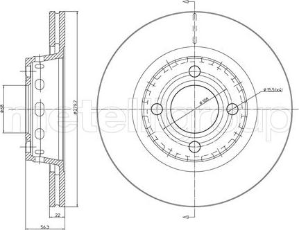 Fri.Tech. BD0492 - Kočioni disk www.molydon.hr