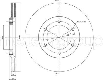 Fri.Tech. BD0432 - Kočioni disk www.molydon.hr