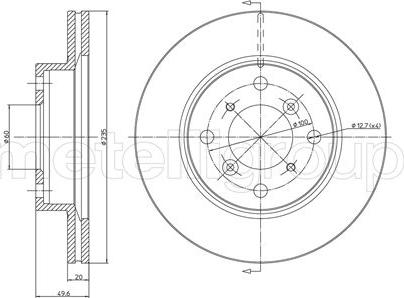 Eurobrake 5815205206 - Kočioni disk www.molydon.hr