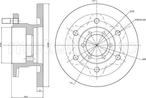 Fri.Tech. BD0590 - Kočioni disk www.molydon.hr