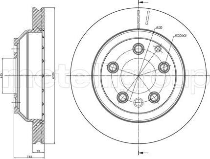 Fri.Tech. BD0561 - Kočioni disk www.molydon.hr