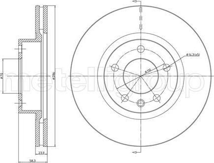 Fri.Tech. BD0500 - Kočioni disk www.molydon.hr