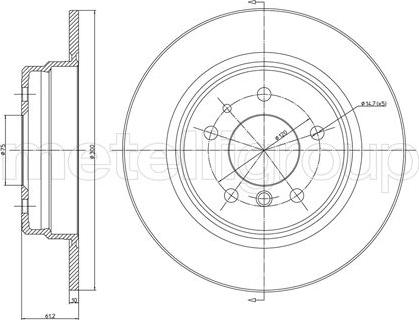 Fri.Tech. BD0055 - Kočioni disk www.molydon.hr