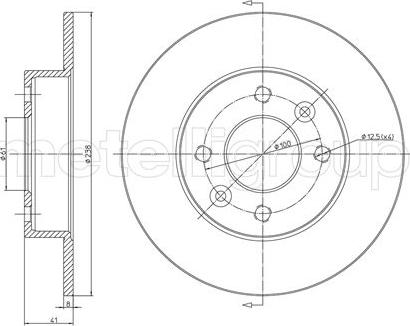 Fri.Tech. BD0030 - Kočioni disk www.molydon.hr