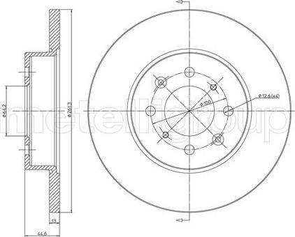 Omnicraft 2134459 - Kočioni disk www.molydon.hr