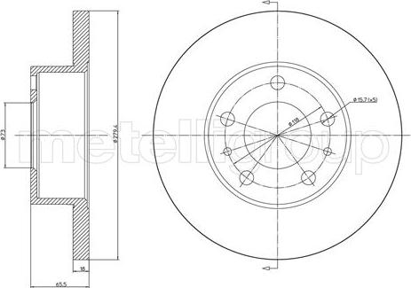 Fri.Tech. BD0186 - Kočioni disk www.molydon.hr