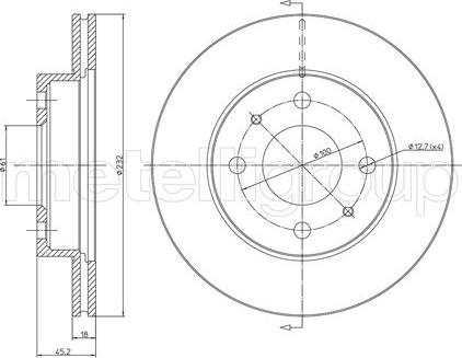 Maxtech 857079.6980 - Kočioni disk www.molydon.hr