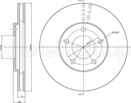 Fri.Tech. BD0361 - Kočioni disk www.molydon.hr