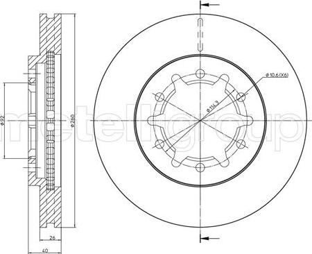 Fri.Tech. BD0386 - Kočioni disk www.molydon.hr