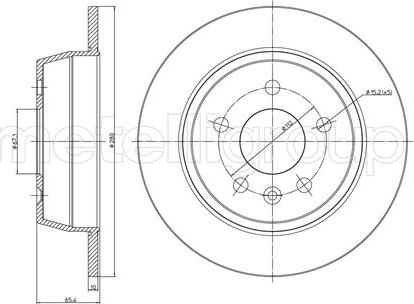 Fri.Tech. BD0202 - Kočioni disk www.molydon.hr